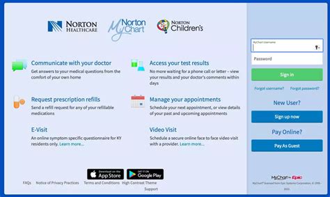 If you have lost or misplaced your <b>COVID-19 vaccination card</b> and received your vaccination(s) through <b>Norton</b> Healthcare, please use your MyNortonChart <b>account</b> to obtain your vaccination information. . Norton mychart login louisville
